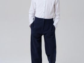 Брюки текстильные для девочек