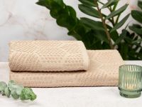 Полотенце махровое Settori, капучино