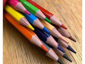 Набор карандашей цветных Acmeliae 12 цв,в футляре-тубусе