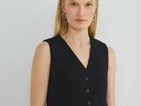 Классический жилет, Черный