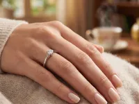 Классическое кольцо из серебра э0612кц06220201_white