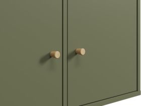 Стеллаж Кейн 5-75x75 Оливковый