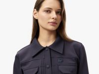 Женская короткая рубашка Lacoste с нагрудными карманами