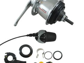 Установочный комплект планетарной втулки Shimano Nexus SG-C6000-8C с ножным тормозом 8 скоростей (черный 36 комплект)