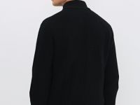 Кардиган на молнии, Черный