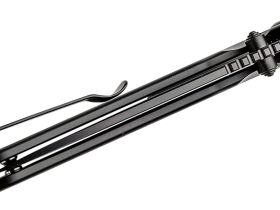 Складной нож CJRB Pyrite, сталь AR-RPM9, рукоять сталь, черный