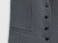 Классический жилет, Серый