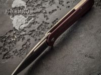 Складной нож Artisan Arion, сталь S35VN, Micarta/Titanium