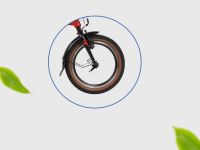 Складной велосипед Novatrack Town 16, год 2024, цвет Красный