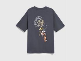 Футболка с принтом для мальчиков, Серый