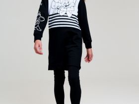 Платье трикотажное для девочек