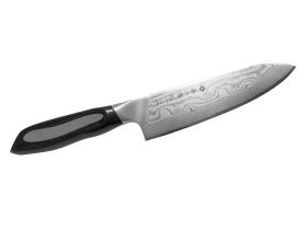 Нож Поварской Tojiro Flash, FF-CH180, сталь VG-10, чёрный, в картонной коробке