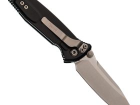 Складной нож Microtech Socom Elite 160-10, сталь M390, рукоять черный алюминий