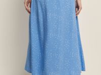 Юбка-миди силуэта трапеция