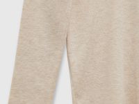 Трикотажный женский джемпер с длинным рукавом