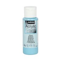 Акрил для декора Pebeo "Acrylic Paint" 59 мл, глянцевый, лазурный