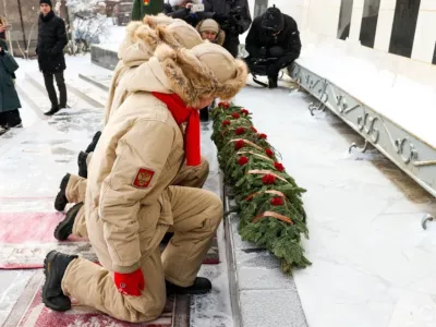 В Якутске почтили память героев сражения на озере Ильмень