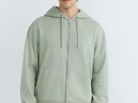 Базовая толстовка на молнии, Зеленый
