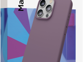 Клип-кейс VLP Asterс MagSafe для Apple iPhone 15 Pro Розовый