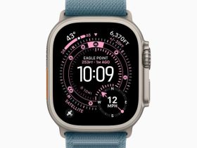 Ремешок Apple для Watch Ultra 49mm Natural Light Blue Alpine Loop (M)