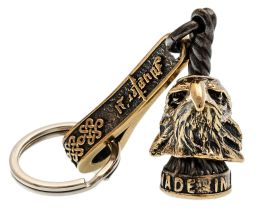 Брелок Орёл, бронза