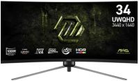 Монитор 34" MSI MAG 345CQRF E20 9S6-3DD14H-042 3440x1440, 21:9, VA, 300cd, 0.5ms, 178°/178°, 2*HDMI, DP, 200Hz, Curved 1000R, Tilt, Swiv, HAS, Pivot,