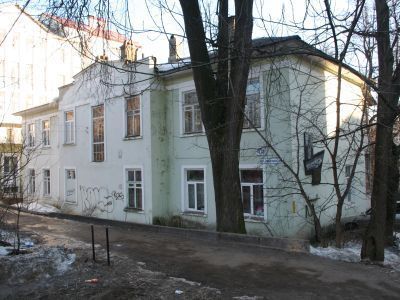 Дом, где в 1941-1980 гг. жил инженер-кораблестроитель Алексеев Ростислав Евгеньевич