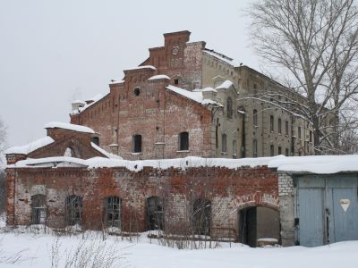 Паятник промышленной архитектуры XX века, бывшая паровая мельница