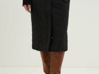 Юбка миди утепленная