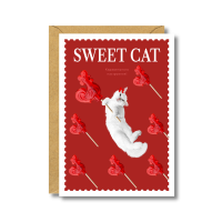 Открытка "Sweet cat"