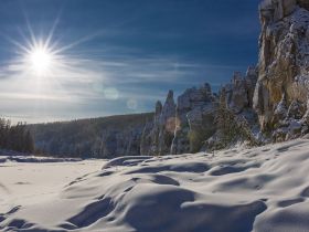 Встреча Нового Года на реке Синяя