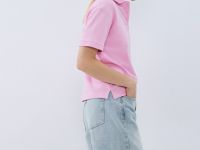 Прямые шорты со средней посадкой, Голубой