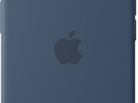 Клип-кейс Apple Silicone с MagSafe для Apple iPhone 16 Сине-голубой