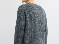 Джемпер из кручёной пряжи, Серый