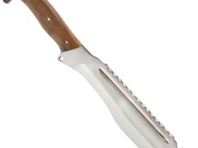 Мачете Баринов Вепрь, сталь 65х13, рукоять орех