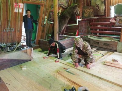 Работники культуры помогли восстановить пострадавший от паводка музей в Оймяконском районе