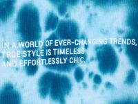 Объёмная футболка с эффектом тай-дай для мальчиков, Голубой