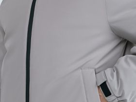 Утеплённая куртка с капюшоном, Бежевый