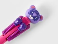 Сиреневая боксирующая ручка с леопардом Глория Джинс