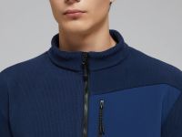 Толстовка-поло с накладным карманом