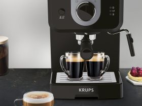 Рожковая кофеварка KRUPS Opio XP320830 с кофемолкой F2034232