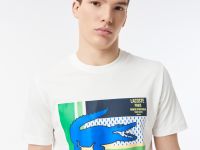 Мужская хлопковая футболка Lacoste