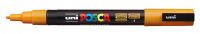 Маркер UNI "POSCA" PC-3M, 0,9-1,3 мм, наконечник пулевидный, №3 цвет оранжево-желтый