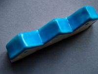 Подставка под кисти "Домики с голубыми крышами" 7,5х3,5 см