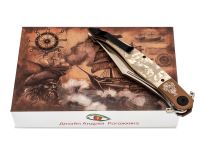 Складной нож Reptilian Билли Бонс-02, сталь VG-10, рукоять G10