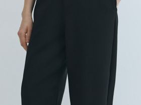 Брюки О-силуэта, Черный