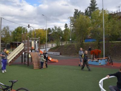 В Алдане благоустроили дворы двух многоквартирных домов