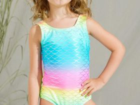 Купальник трикотажный для девочек