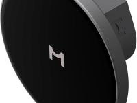 Автомобильный держатель Magssory Disc с БЗУ серый