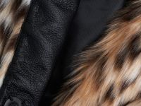 Шуба из искусственного меха для девочек, Мультицвет